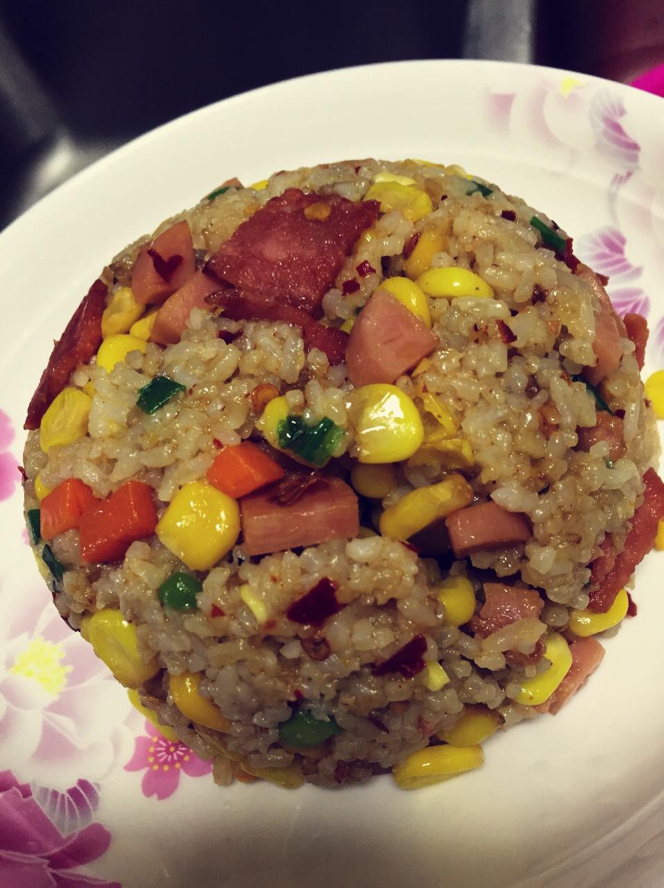 培根炒饭