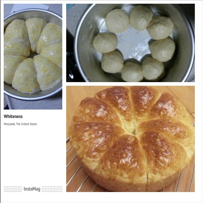 牛奶圆面包（爱和自由配方）