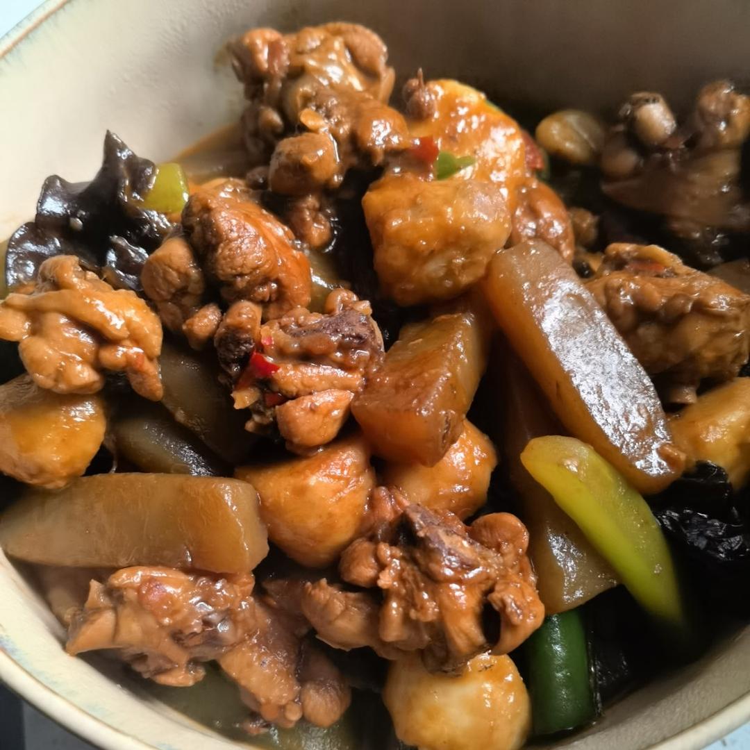 跟妈妈偷学的芋儿鸡，老公说可以去开店了