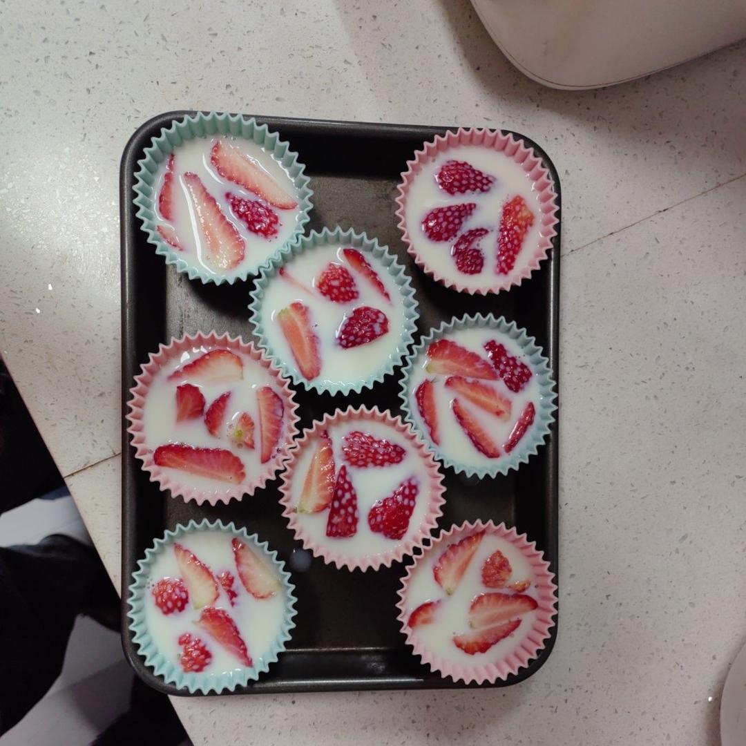 一次就能成功的草莓果冻🍓