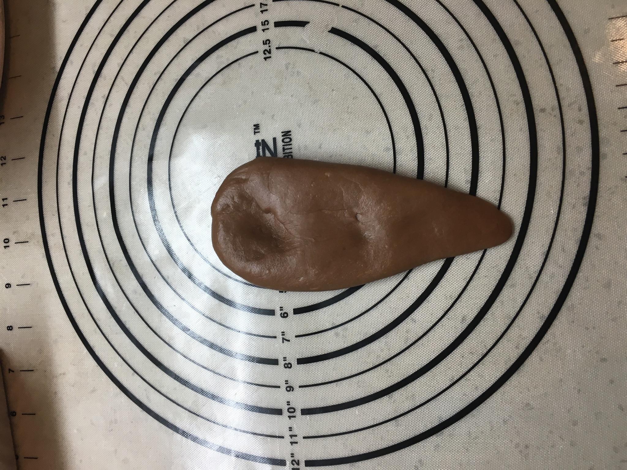 一次发酵巧克力伪全麦软面包的做法 步骤15