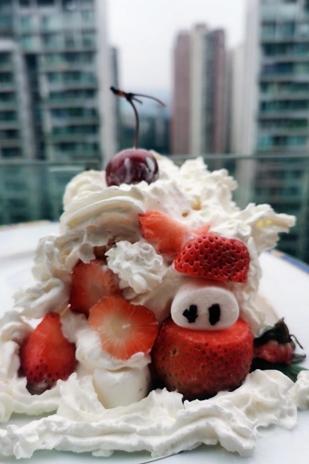 草莓奶油蛋糕