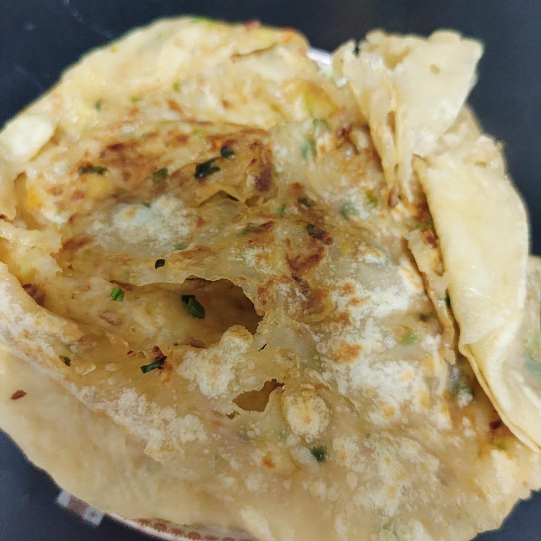 东河肉饼不翻车做法，皮薄如纸，巨好吃