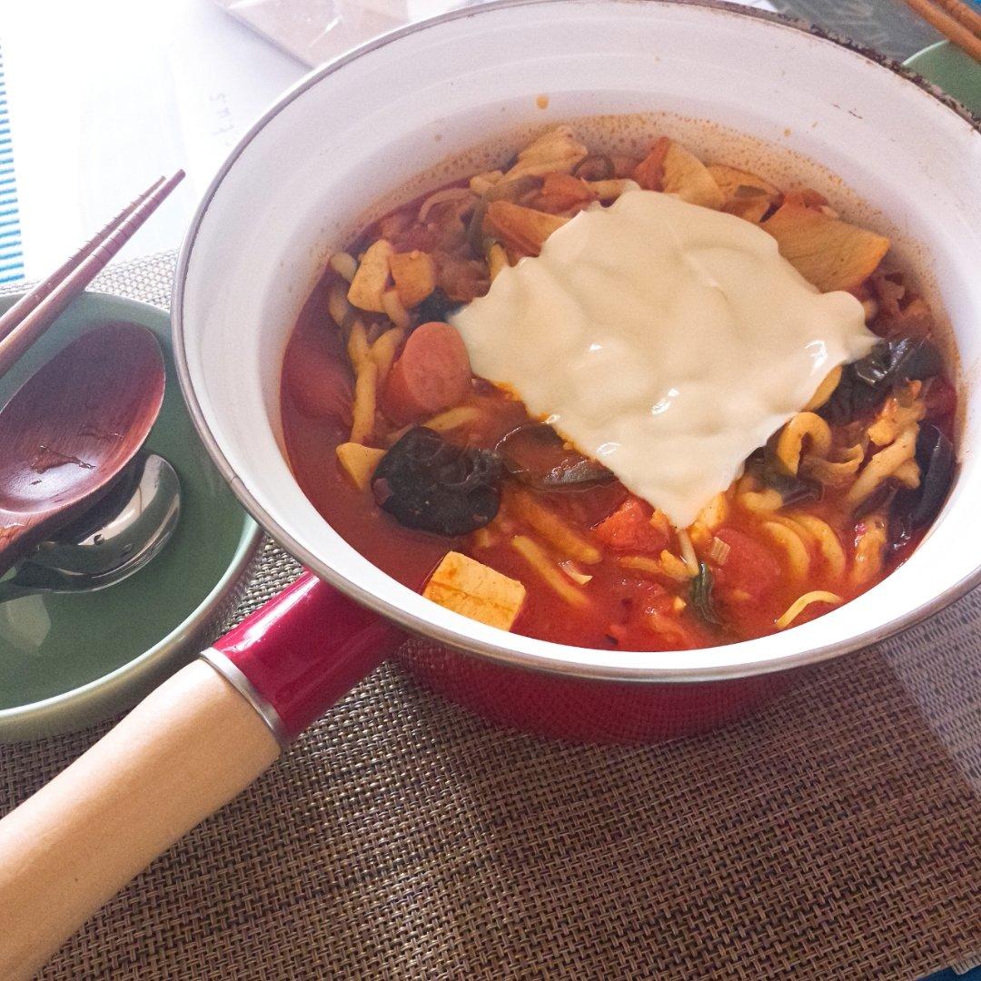 韩式芝士部队锅