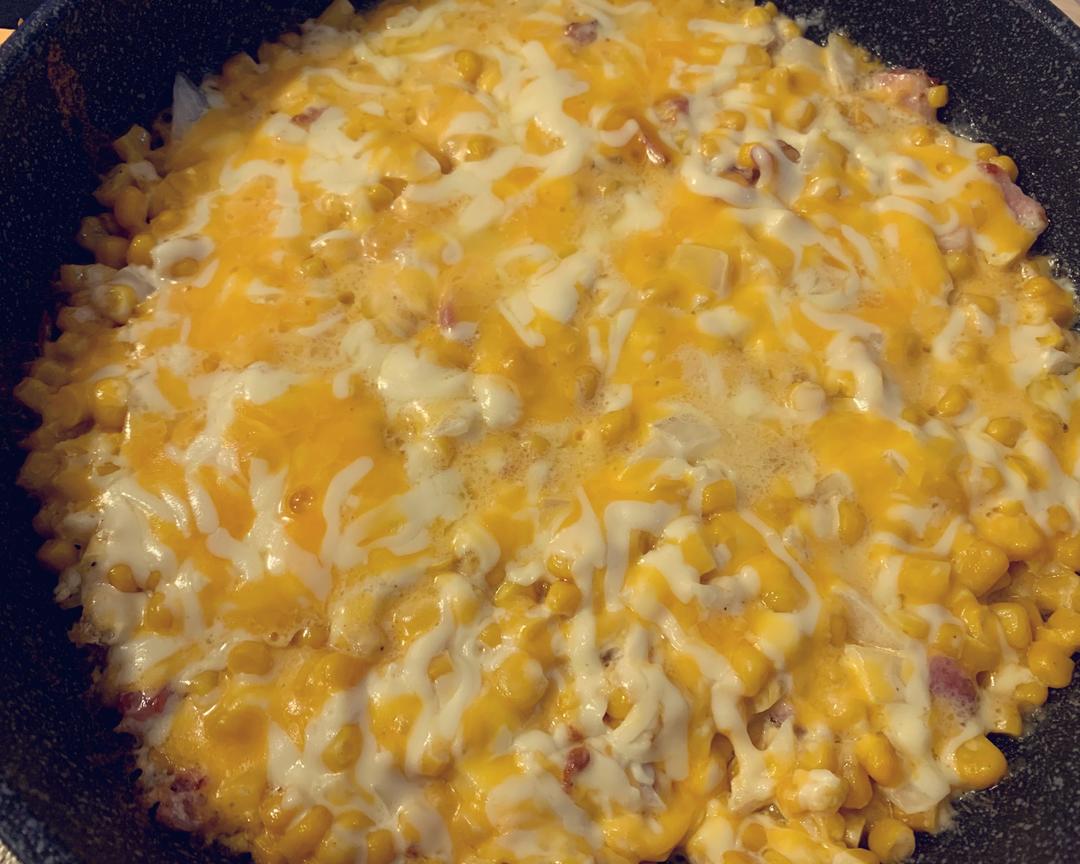 5分钟做好的最好吃的玉米芝士