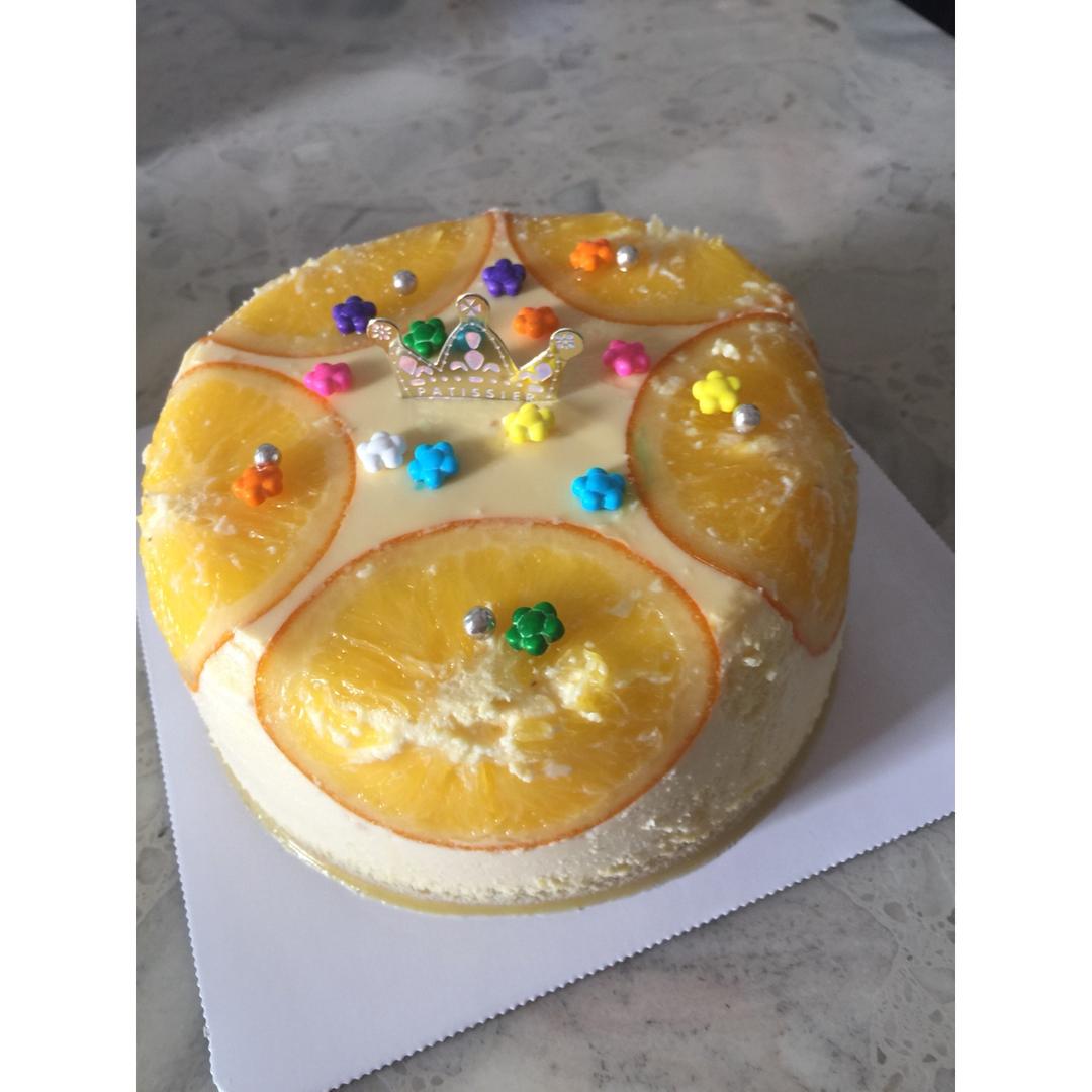 《Tinrry下午茶》教你做香橙慕斯（6寸配方）