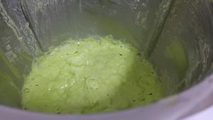 小美菠菜香米发糕的做法 步骤8