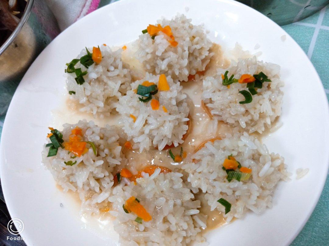 蒸糯米肉丸子