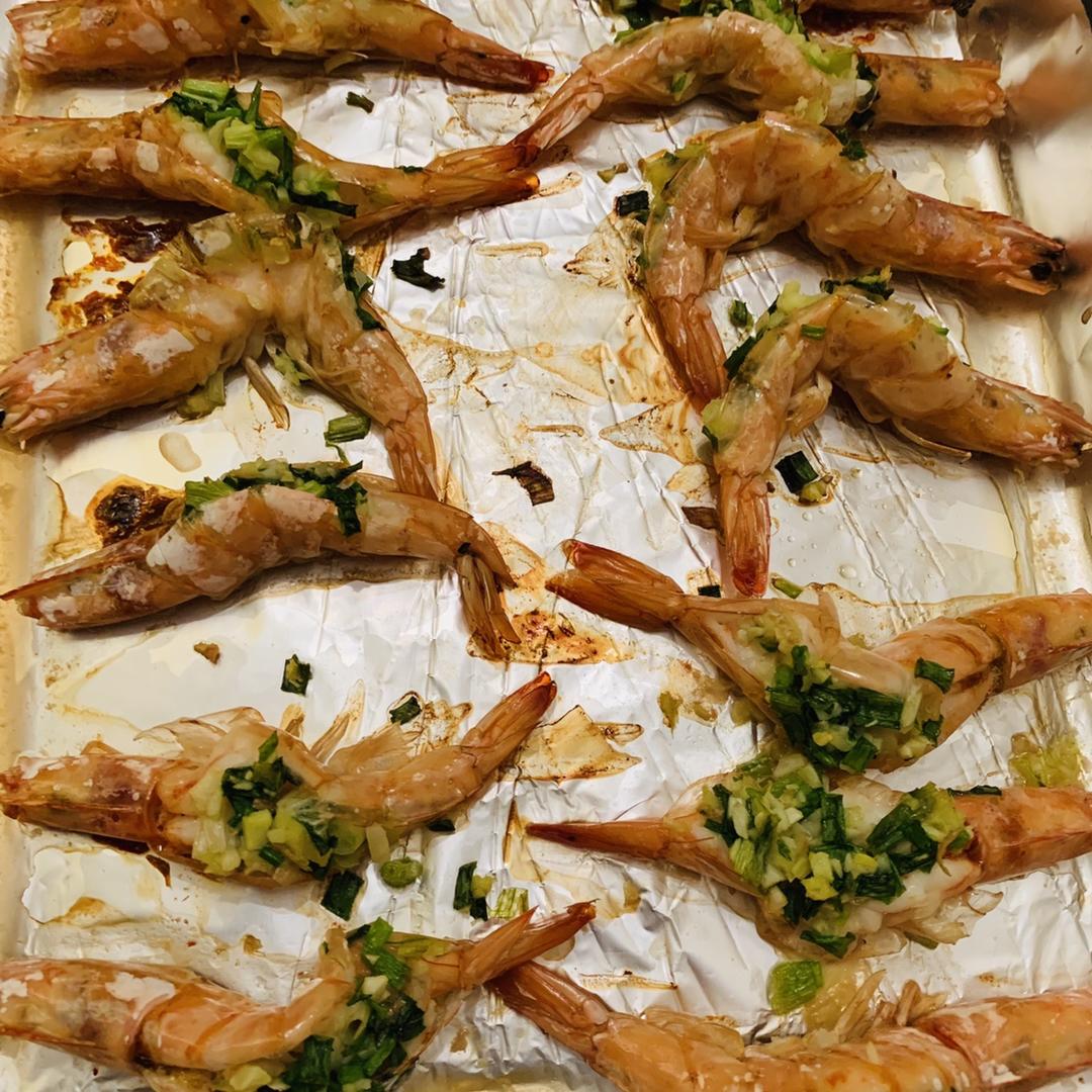 蒜蓉烤虾