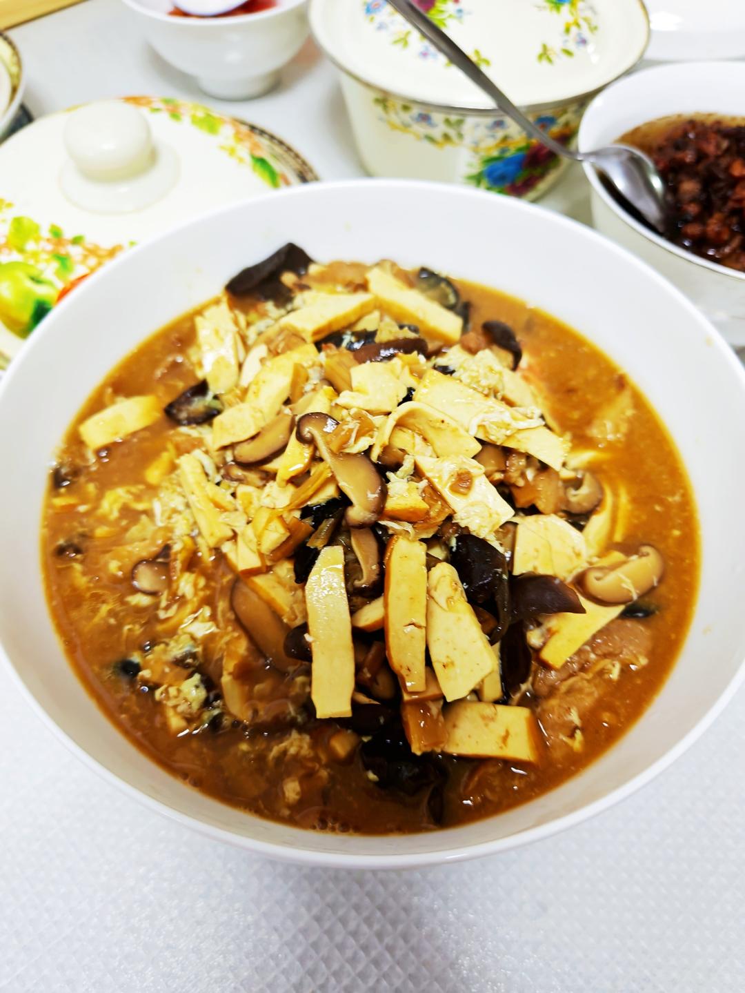 天津三鲜打卤面