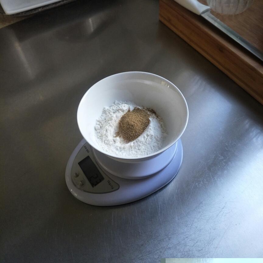 纯奶手撕吐司的做法 步骤1