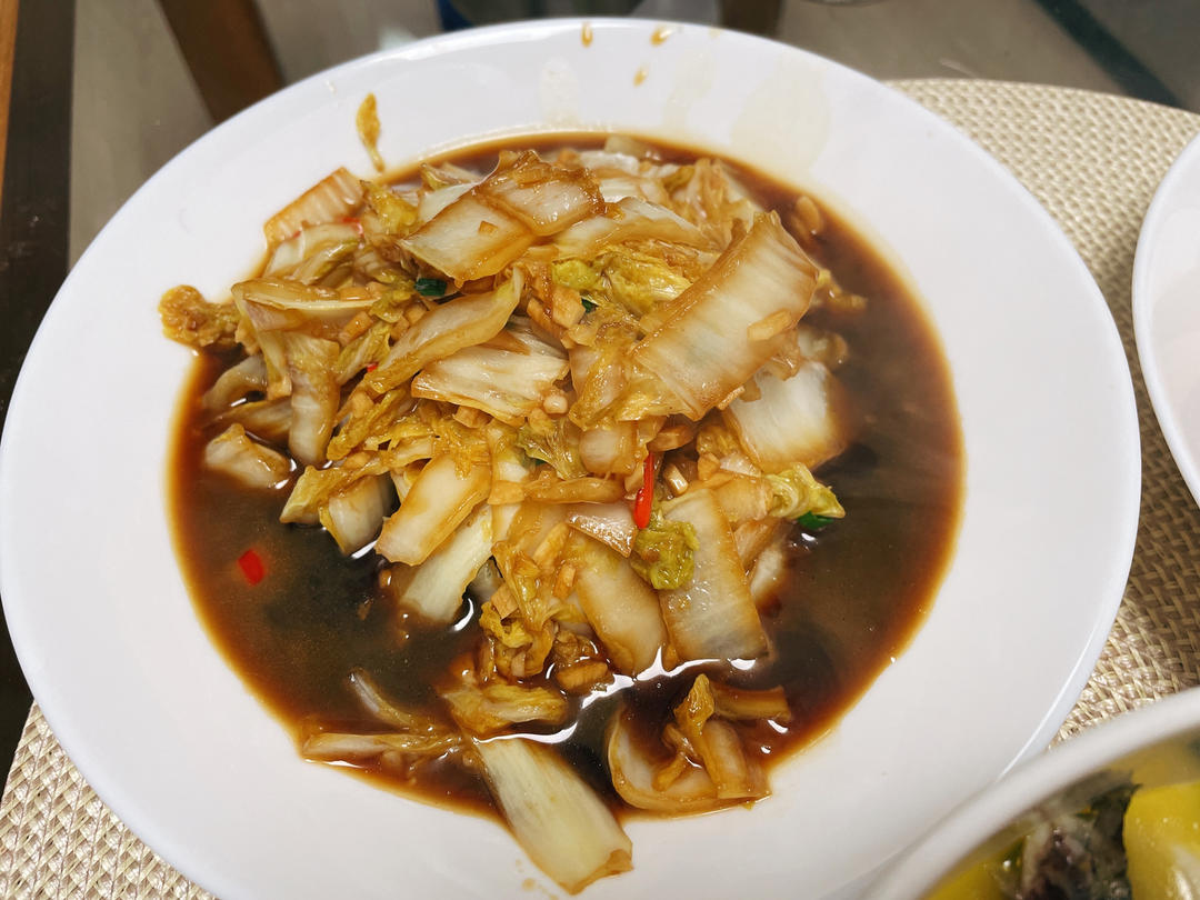 酸辣娃娃菜极简版💜