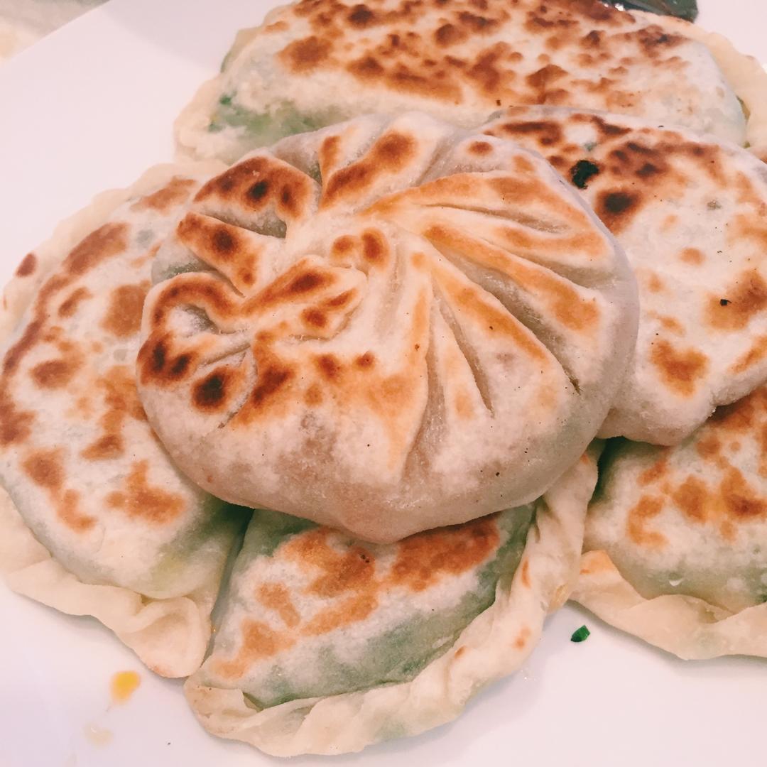肉沫豇豆馅饼