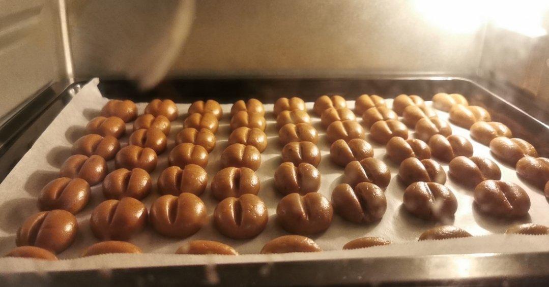 咖啡豆饼干（无黄油版）