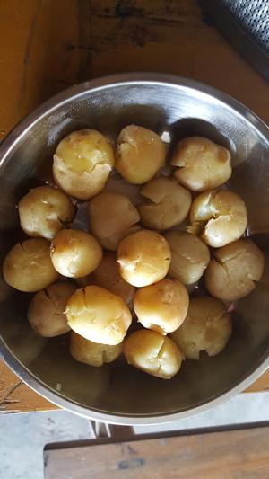 椒盐小土豆（素食）的做法 步骤2