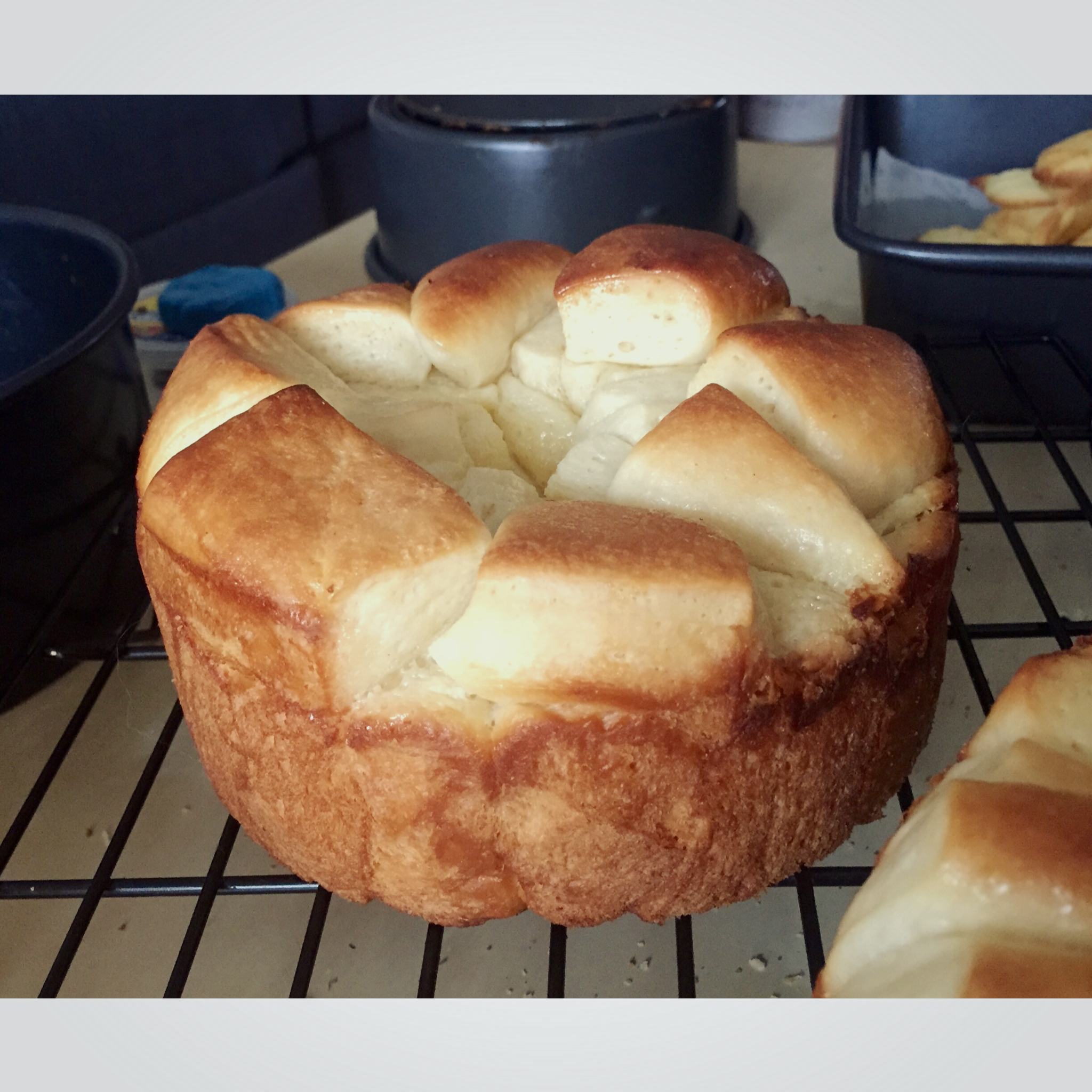 日式香浓炼乳面包