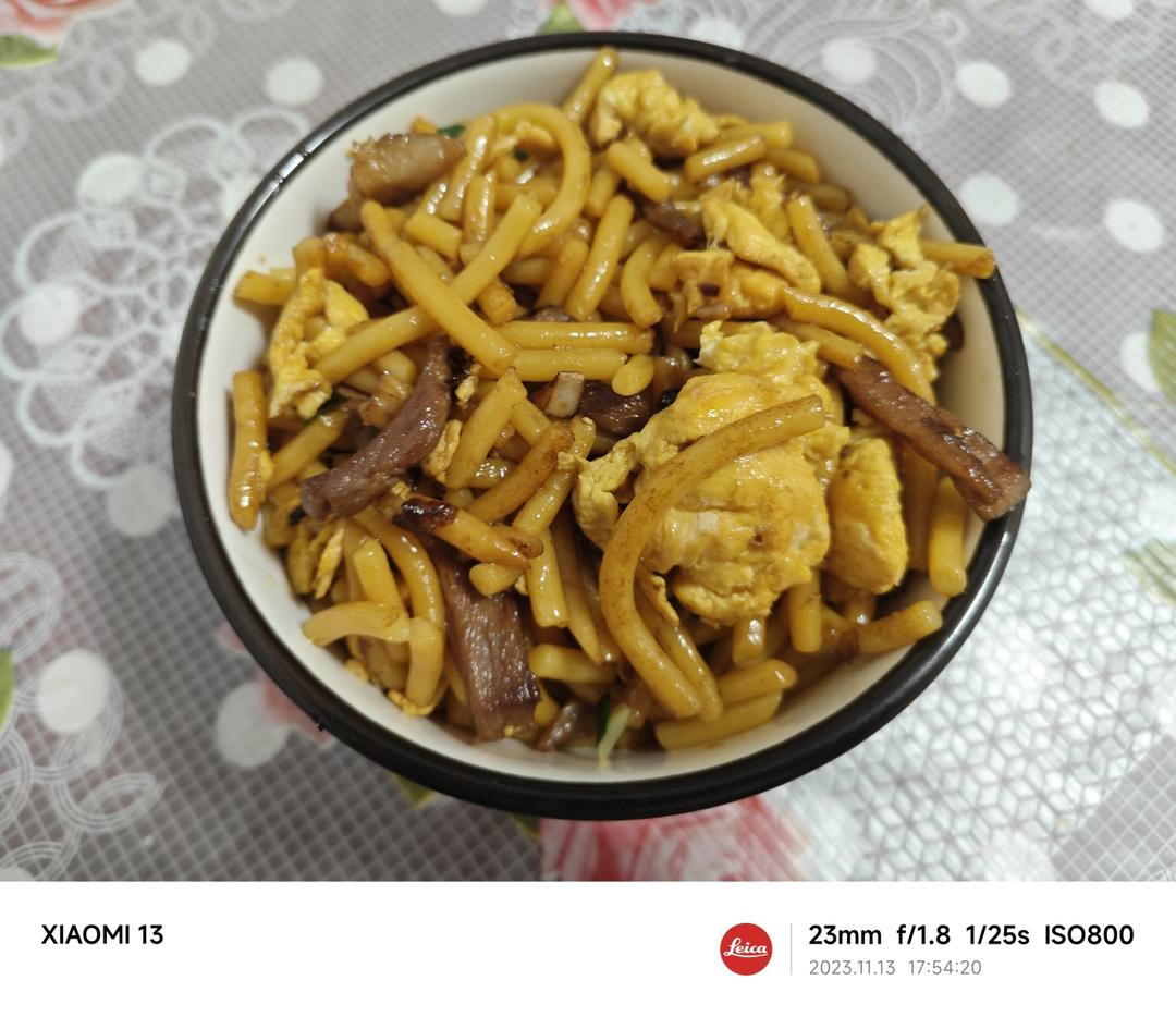 炒叉子（丹东特色美食）