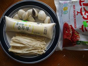 韩式豆腐汤 순두부 찌개 (附汤底做法)的做法 步骤4
