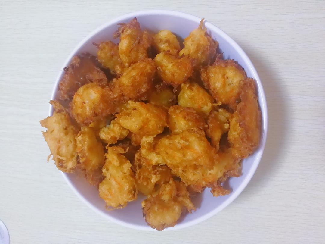 炸萝卜丝丸子