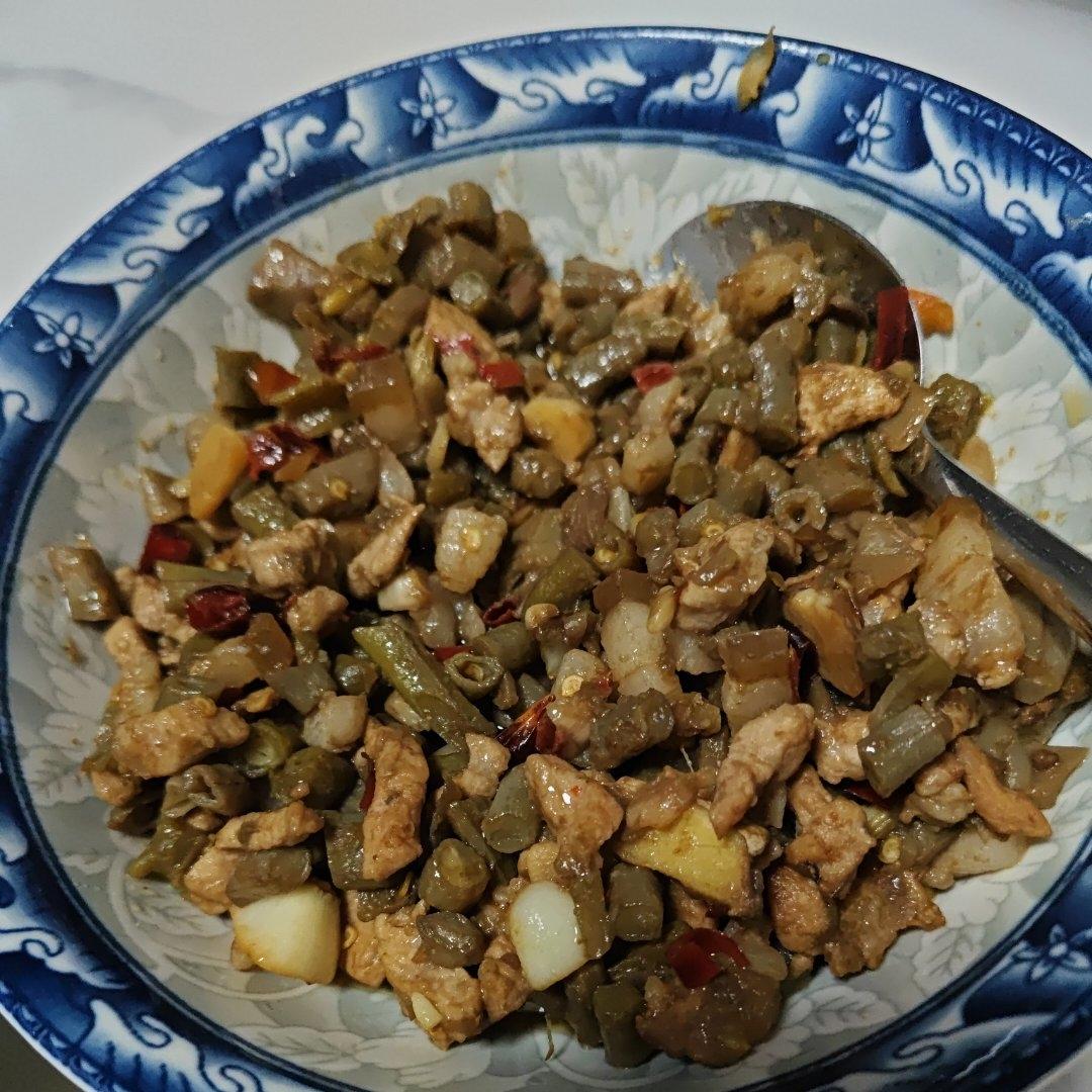 肉末酸豆角