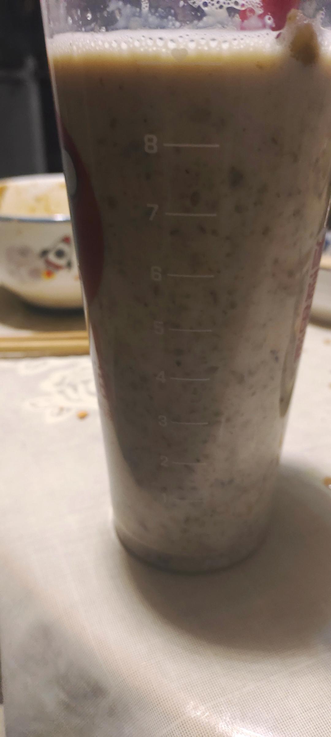 豆浆机版绿豆沙牛乳