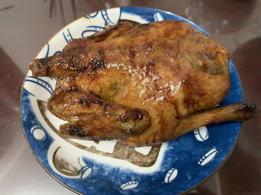 简单操作又不失美味的烤鸡（烤箱版）