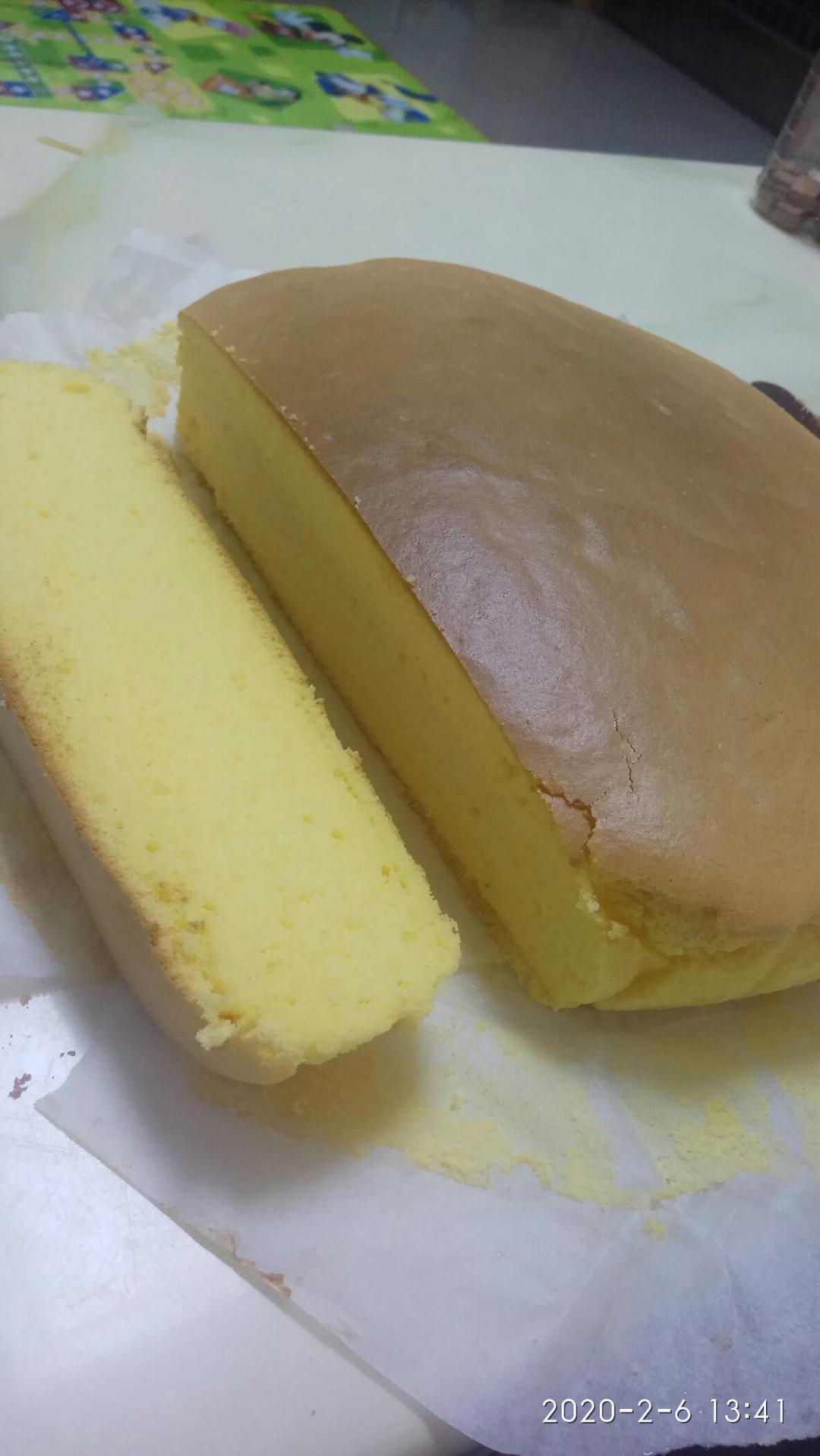 古早味棉花蛋糕，比戚风湿润柔软