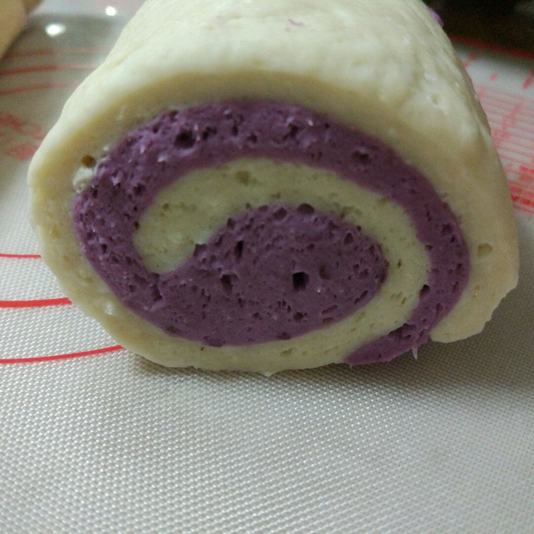 牛奶紫薯馒头