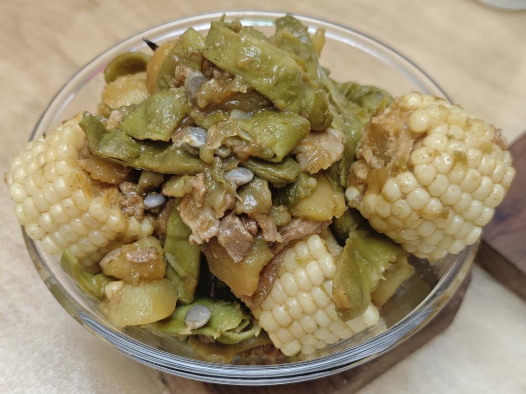 豆角炖土豆（提示）
