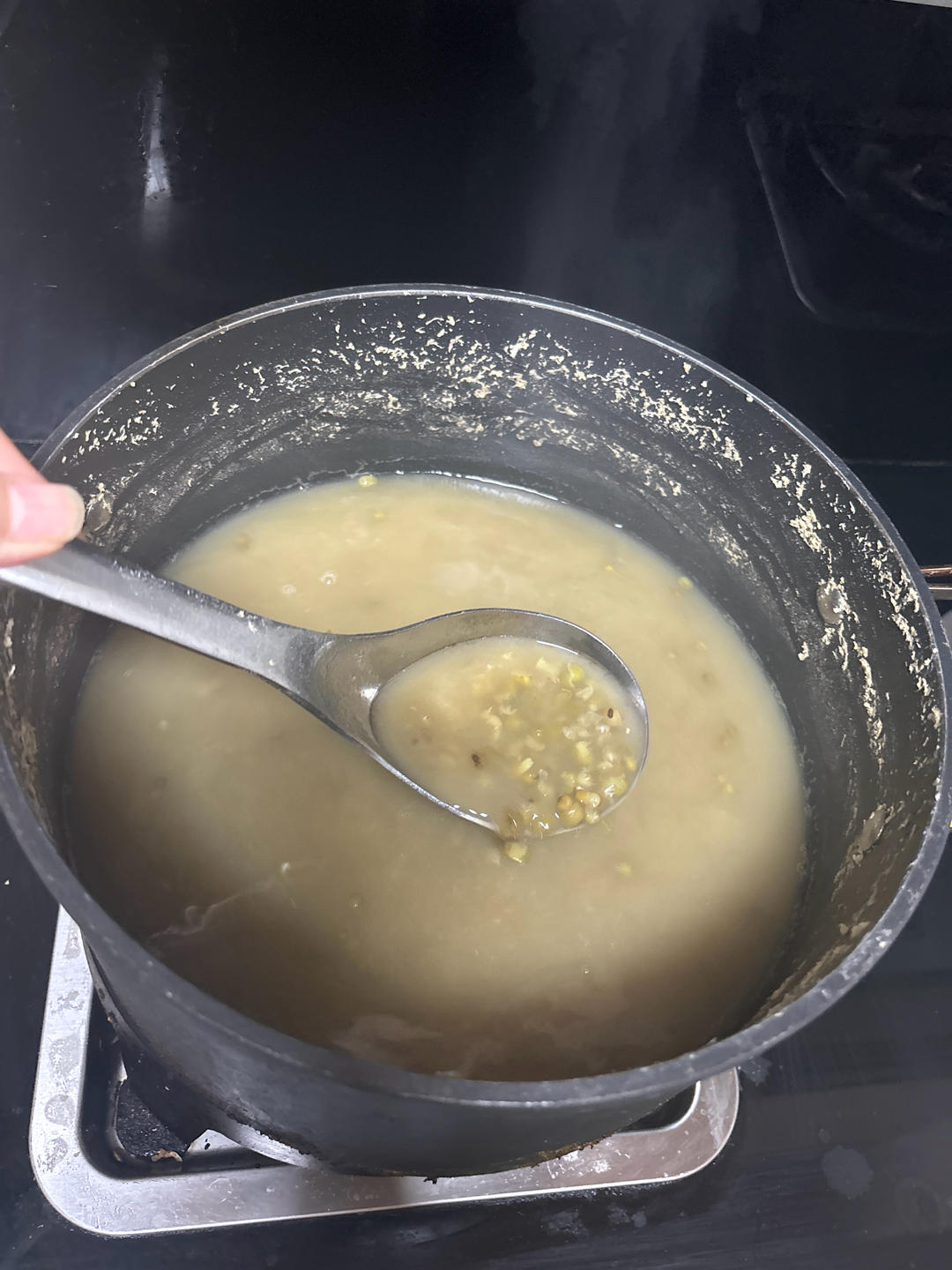 绿豆糖水冰沙绿豆汤（免浸泡速出沙）
