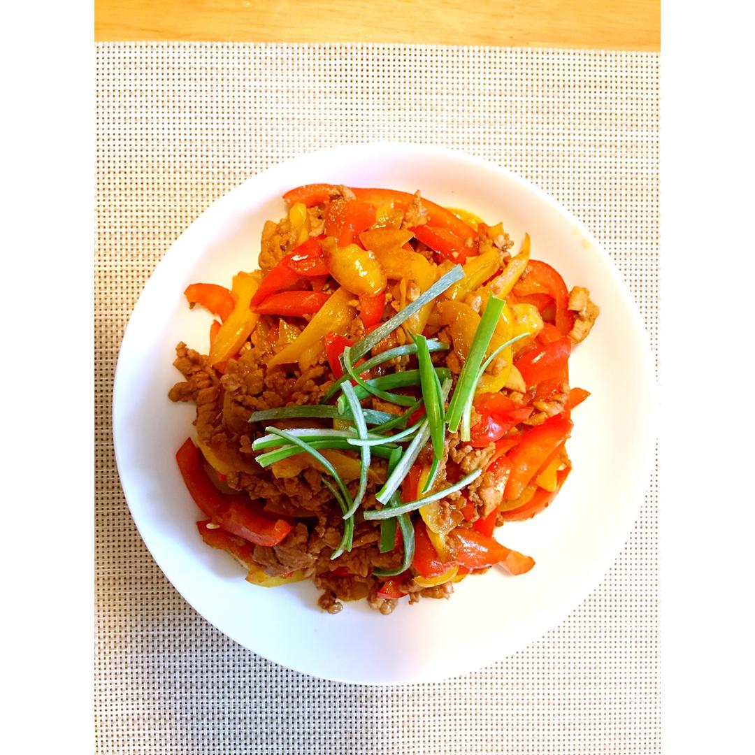 甜椒肉丝
