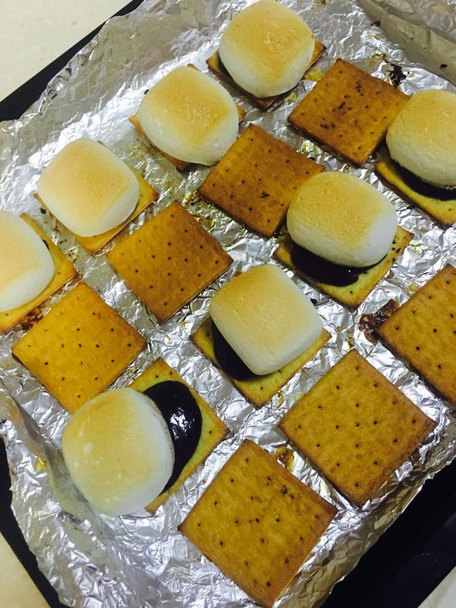 S'mores 巧克力饼干的做法