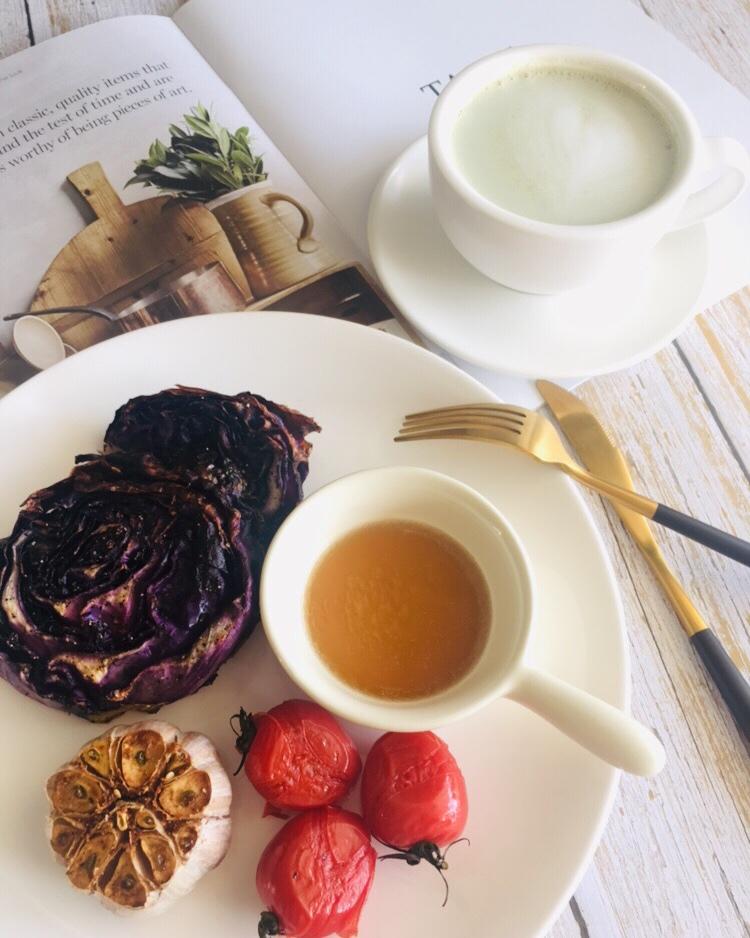 【健康三餐】香烤紫甘蓝