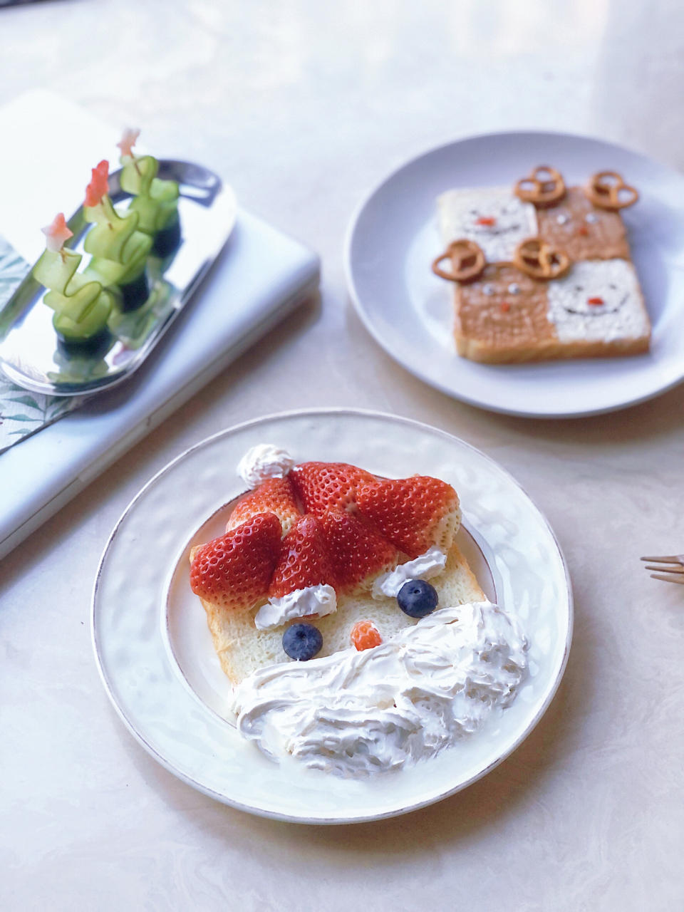 可爱圣诞吐司系列