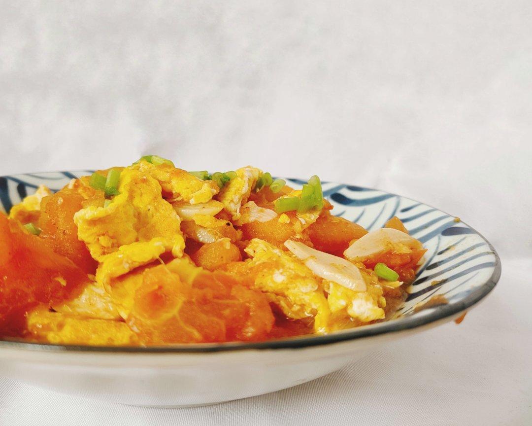 赛螃蟹炒番茄【The national Chinese food】