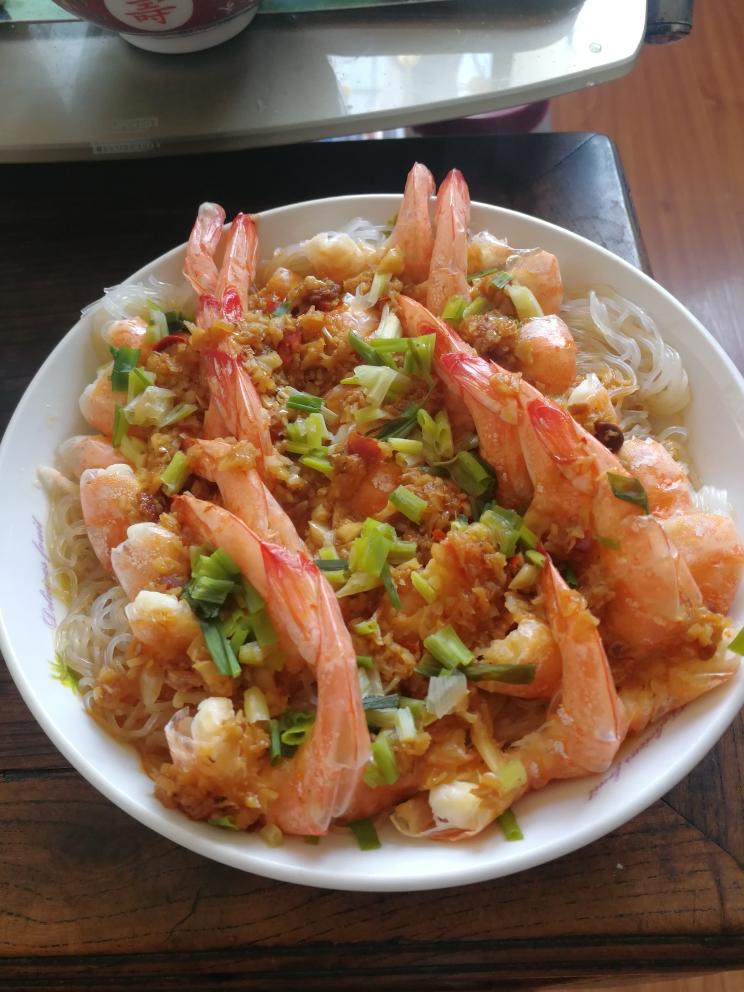 蒜蓉粉丝开背虾