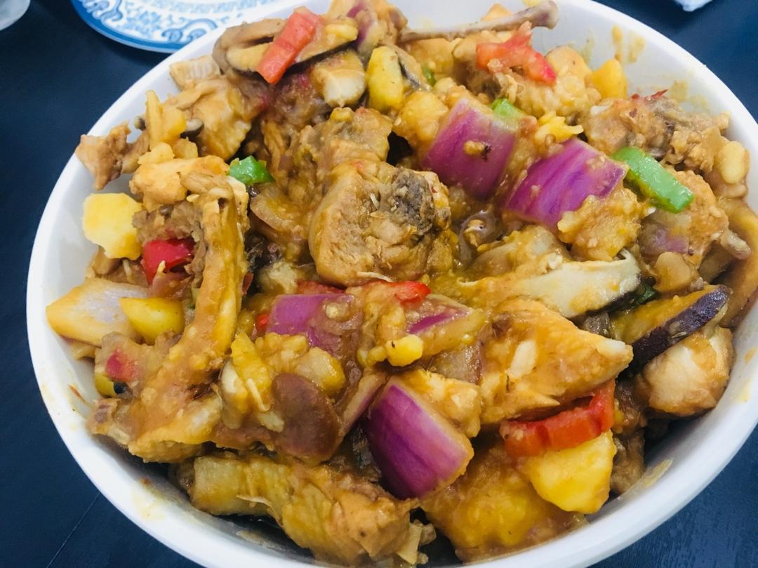 跟新疆室友学做正宗【大盘鸡】