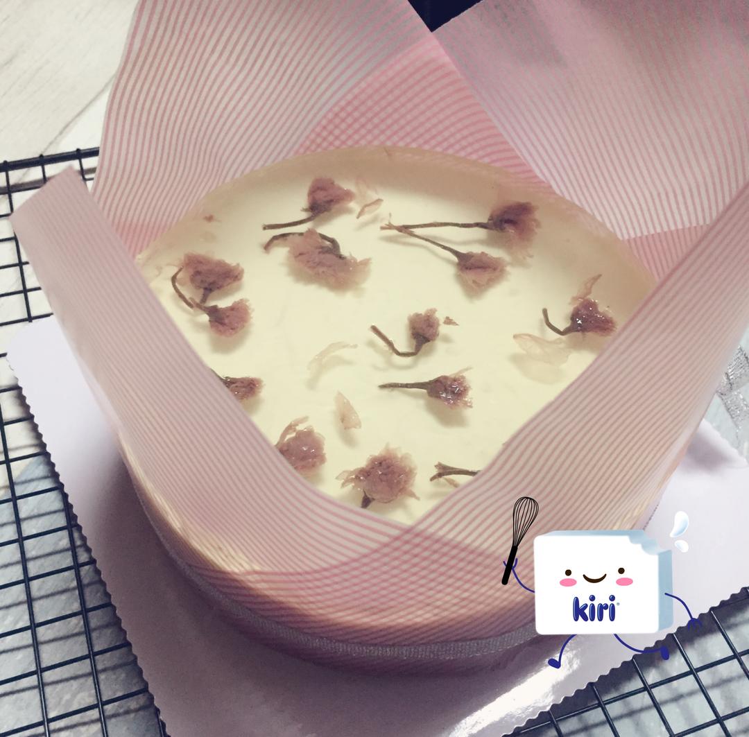 樱花冻酸奶芝士蛋糕​（6寸）