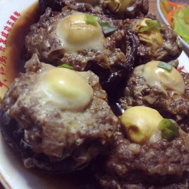 香菇肉末蒸鹌鹑蛋