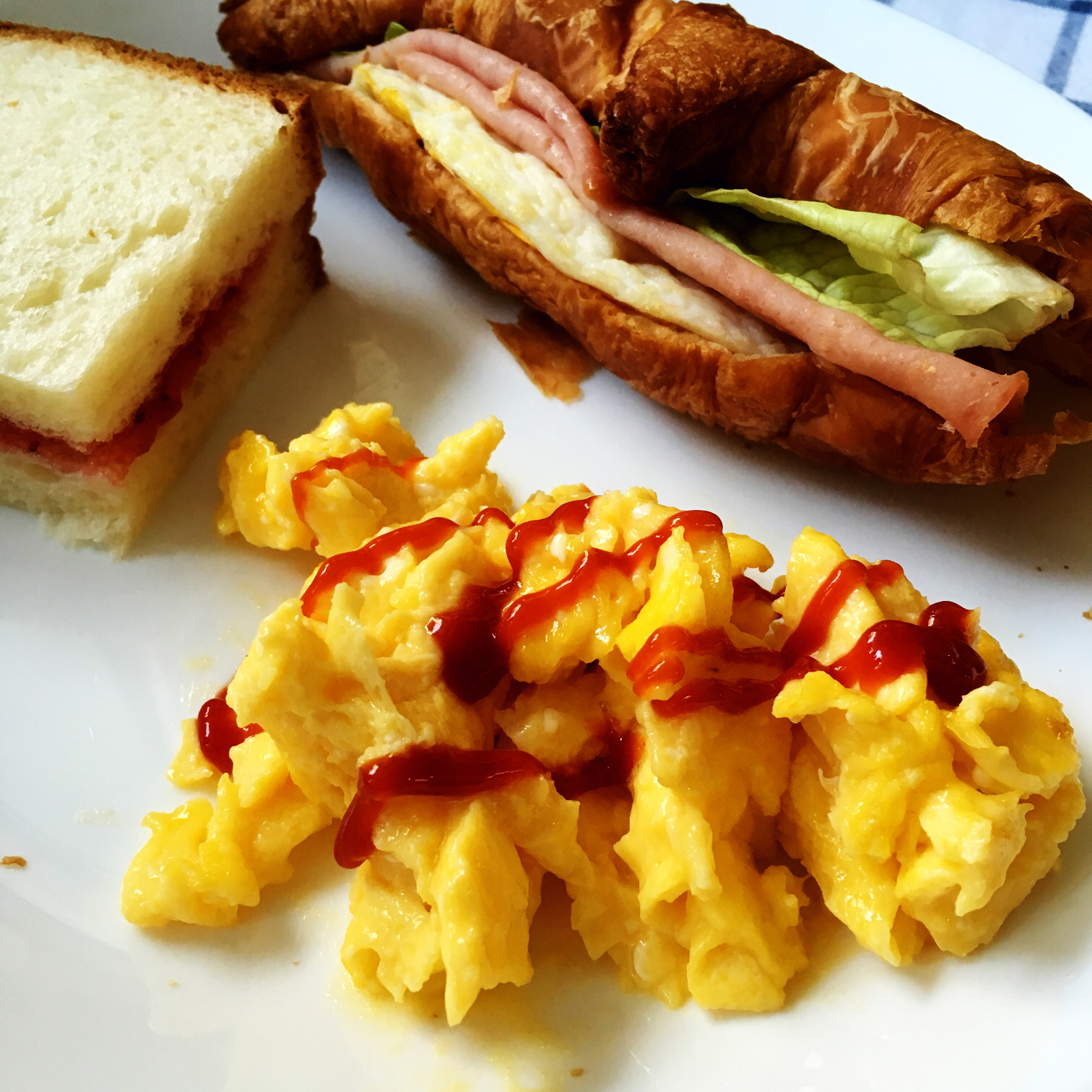 美式炒蛋 scrambled eggs