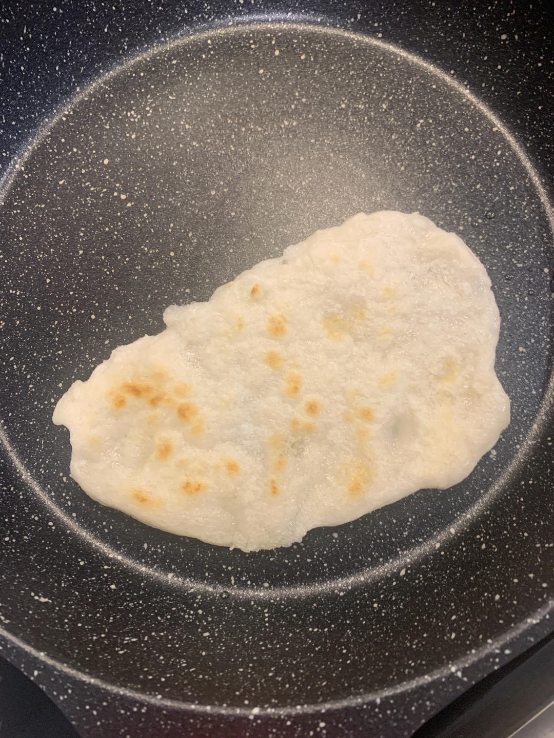 菜鸟也会的糯米粉煎饼