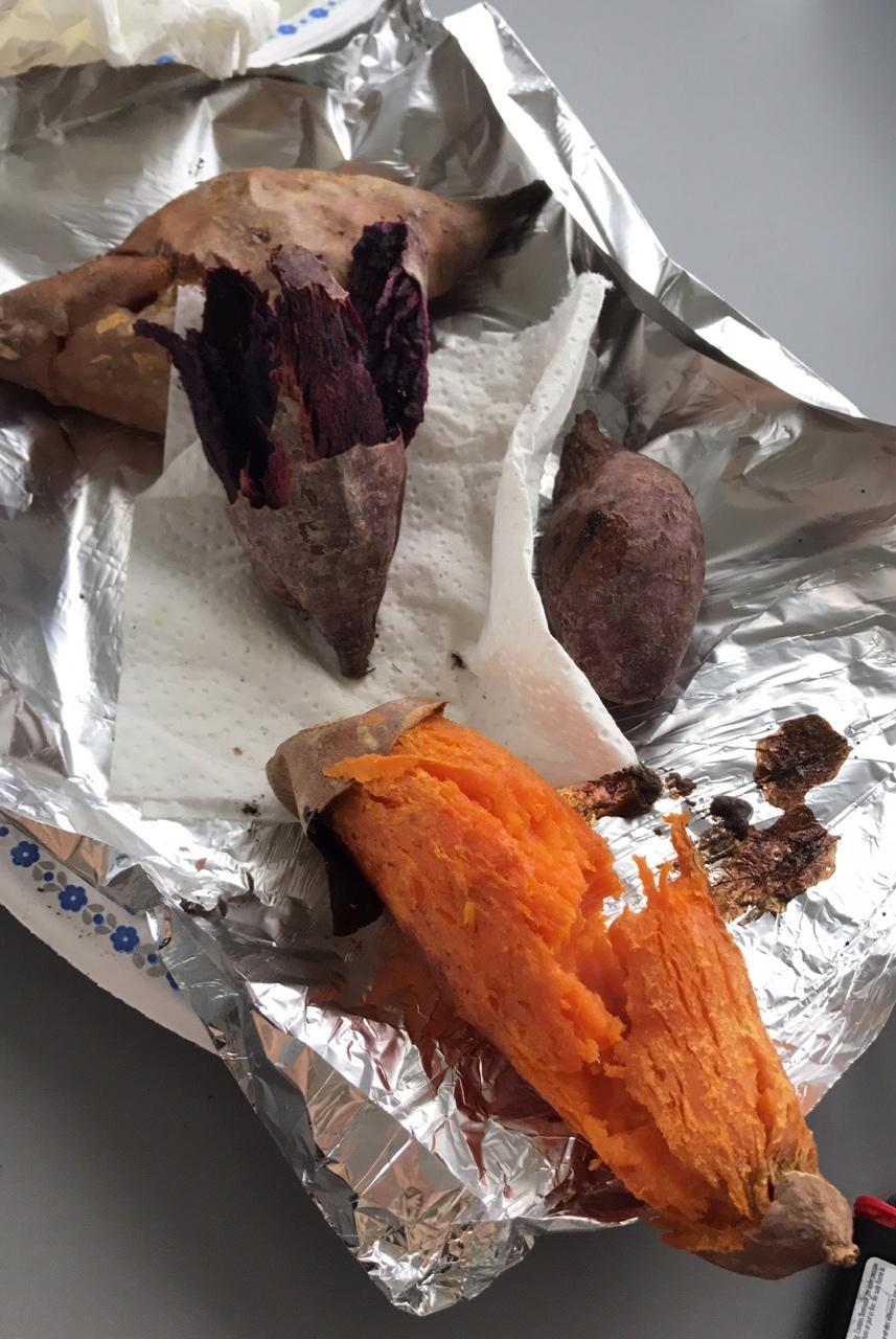 烤箱烤红薯