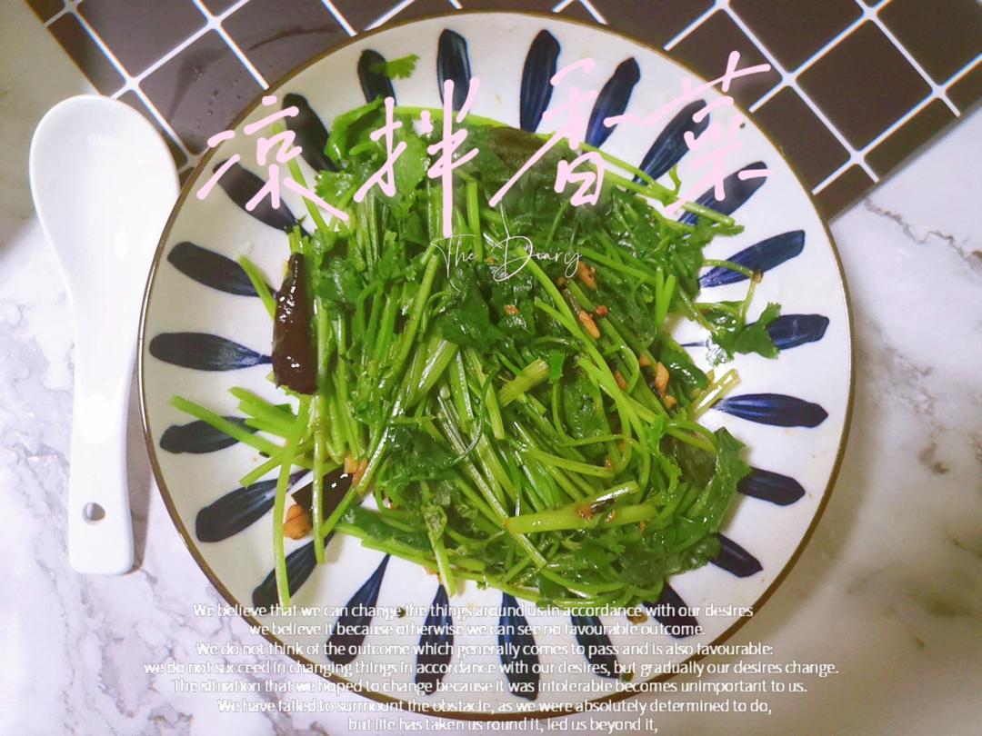 快手凉拌销魂香菜