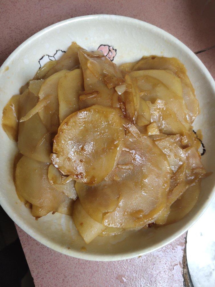 家常炒土豆片