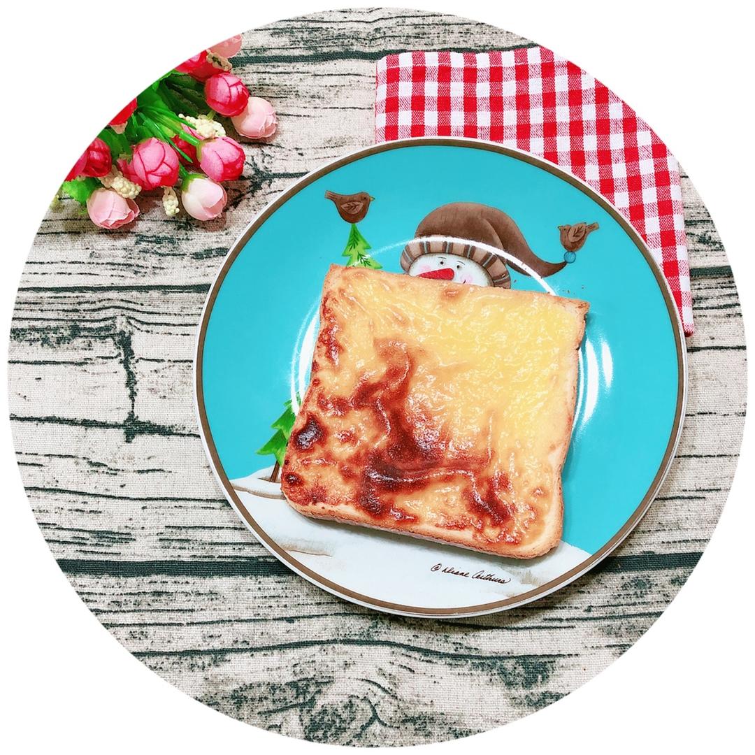 乳酪烤吐司片（十分钟早餐）