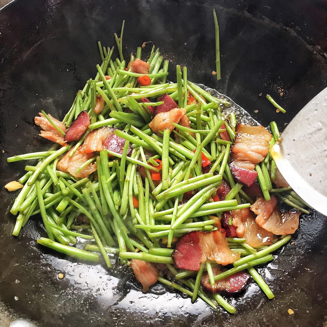 芦蒿炒腊肉