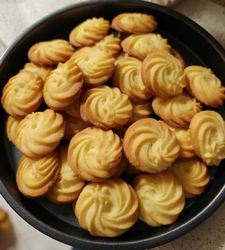 零失败花纹超级立体的黄油曲奇