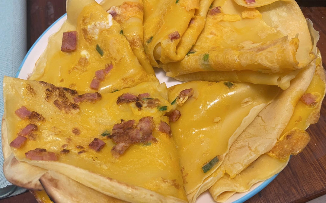超软筋道的鸡蛋软饼