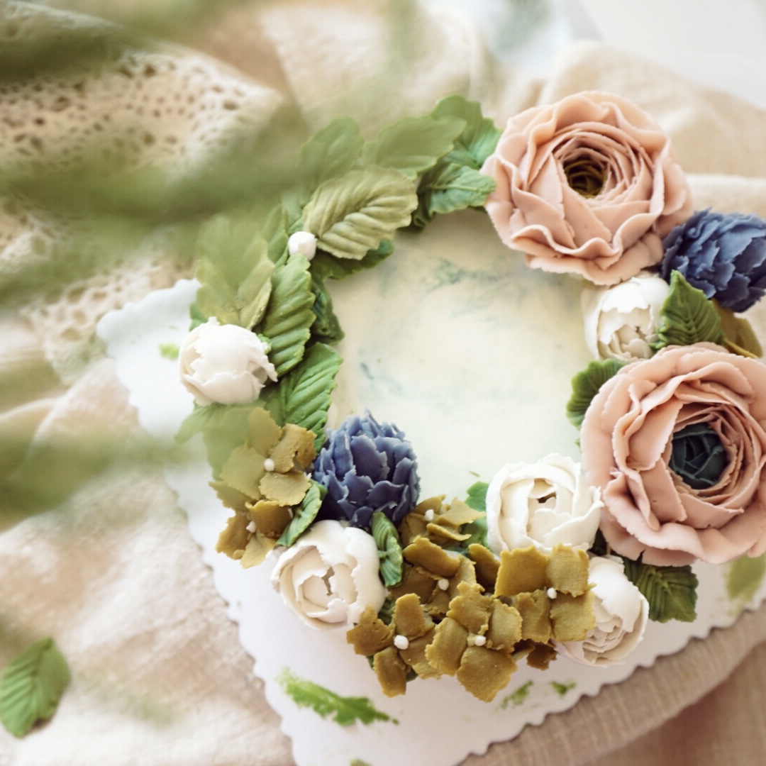 豆沙霜（韩式裱花用）