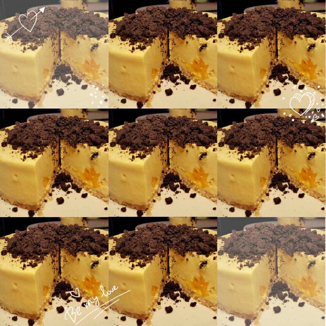 【视频】芒果慕斯（6寸） | 含镜面果胶配方